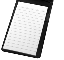 K-12 Llavero similcuero, negro. TG-824 Cuaderno con espiral tapa dura en cuero ecológico negro.