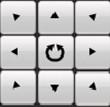 4.3 Barra de herramientas de control PTZ En el modo Live View, puede pulsar el botón Control PTZ en el mando a distancia de IR o seleccionar el icono Control PTZ para acceder a la barra de