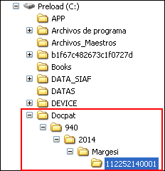 Para poder adjuntar archivos, se deberátenerconfigurado en elconex_siga.