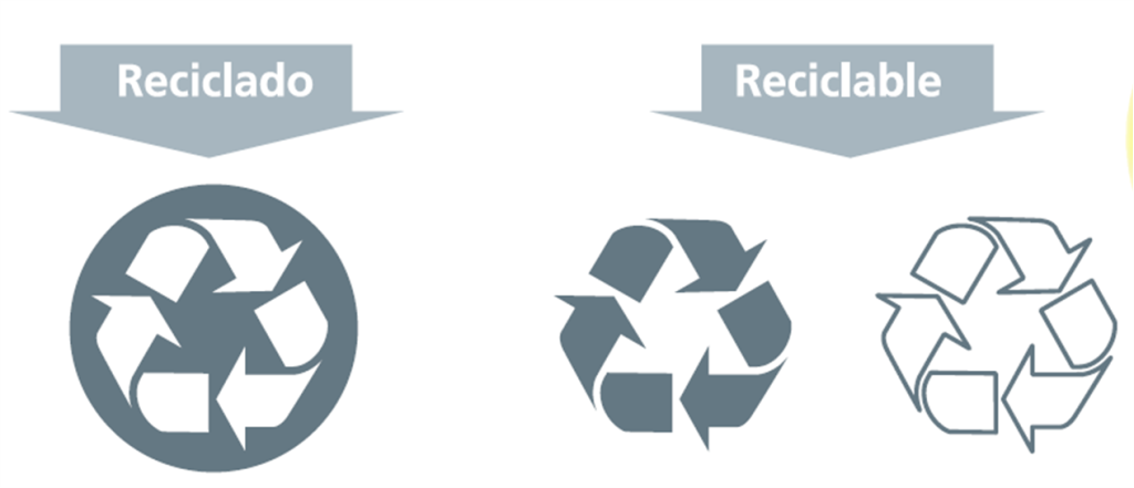 Elige productos con empaques fabricados con materiales reciclables; con ello contribuyes a que se consuman