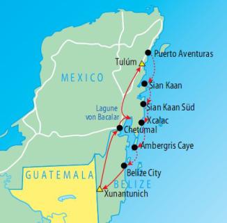 Velero Romántico Mar Caribe 7 días bajo velas blancas desde Mexico hasta Belice Viaja en un yate clasico de
