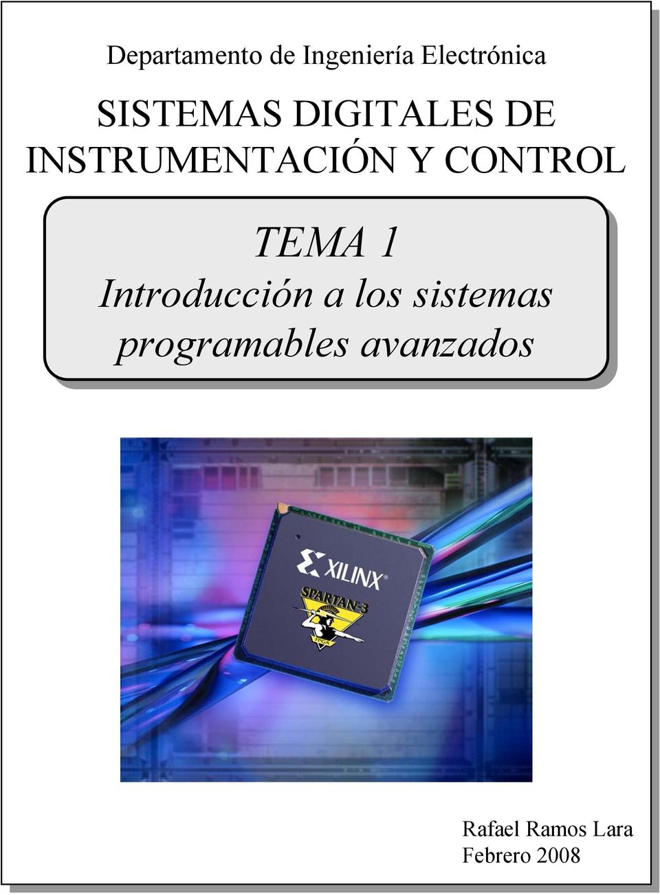 CONTROL TEM 1 Introducción a los sistemas