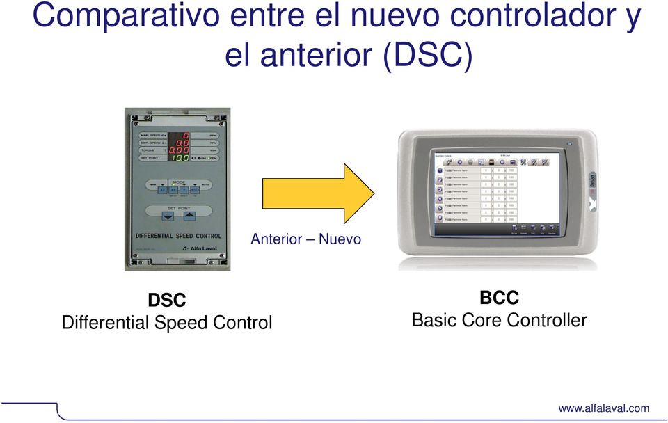 Anterior Nuevo DSC Differential Speed