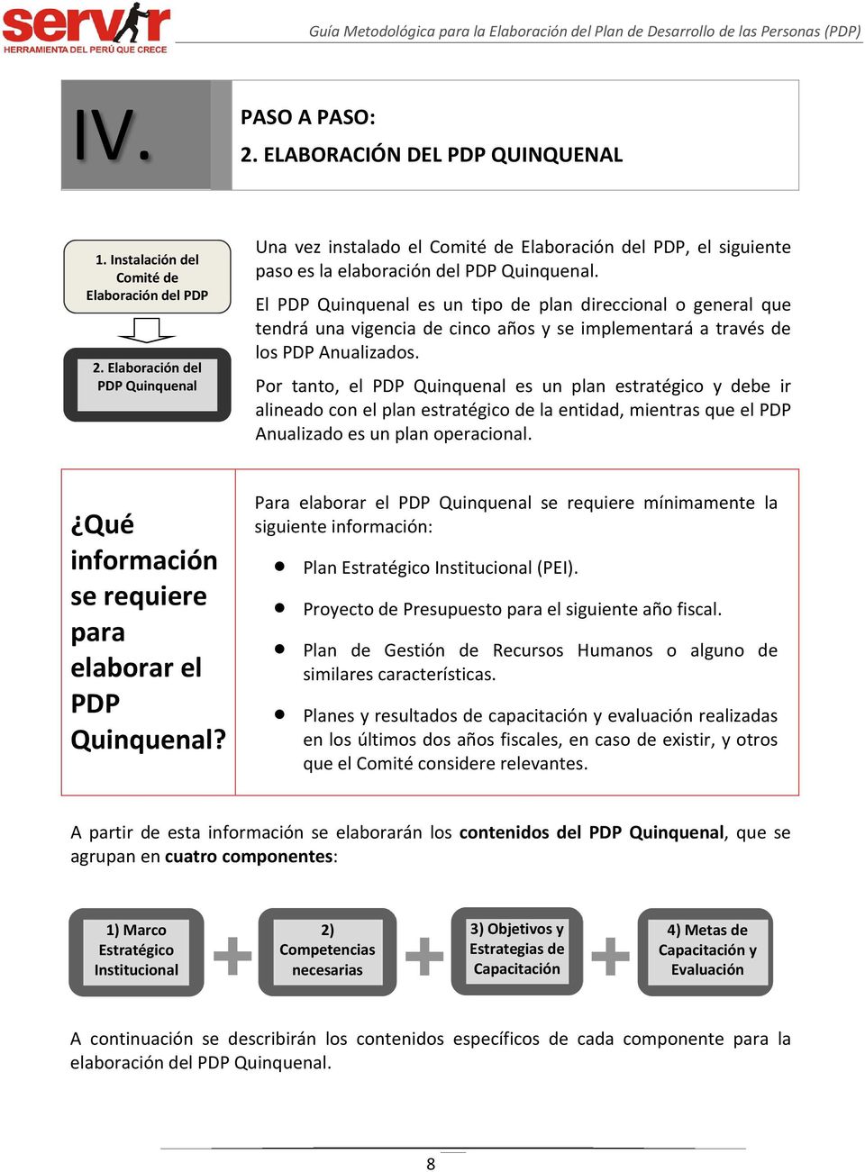 El PDP Quinquenal es un tipo de plan direccional o general que tendrá una vigencia de cinco años y se implementará a través de los PDP Anualizados.