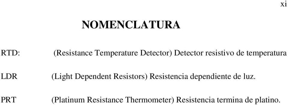 Dependent Resistors) Resistencia dependiente de luz.