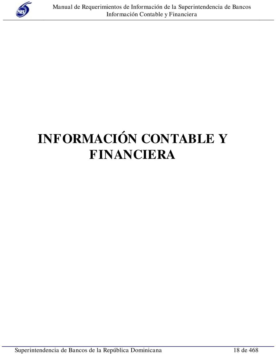 Financiera INFORMACIÓN CONTABLE Y FINANCIERA
