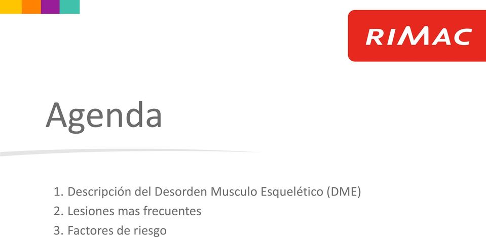 Musculo Esquelético (DME) 2.