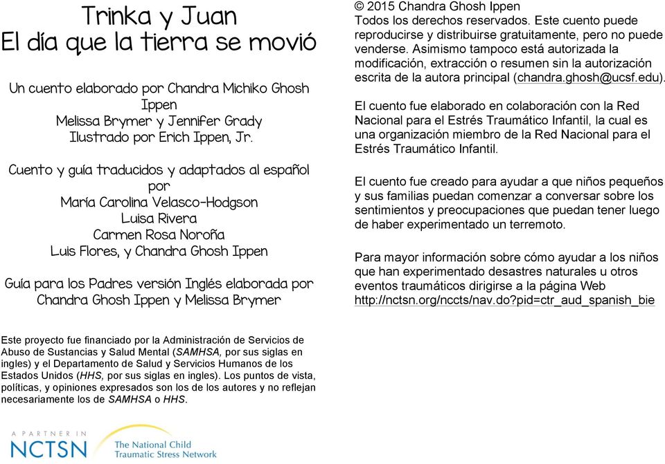Trinka y Juan El día que la tierra se movió - PDF Free Download