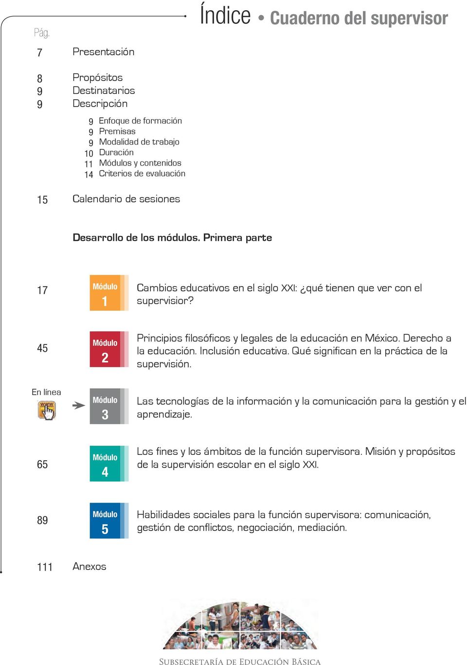 45 Módulo 2 Principios filosóficos y legales de la educación en México. Derecho a la educación. Inclusión educativa. Qué significan en la práctica de la supervisión.