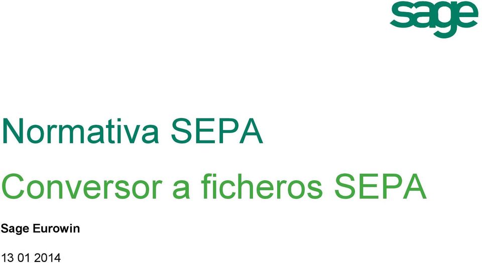 ficheros SEPA