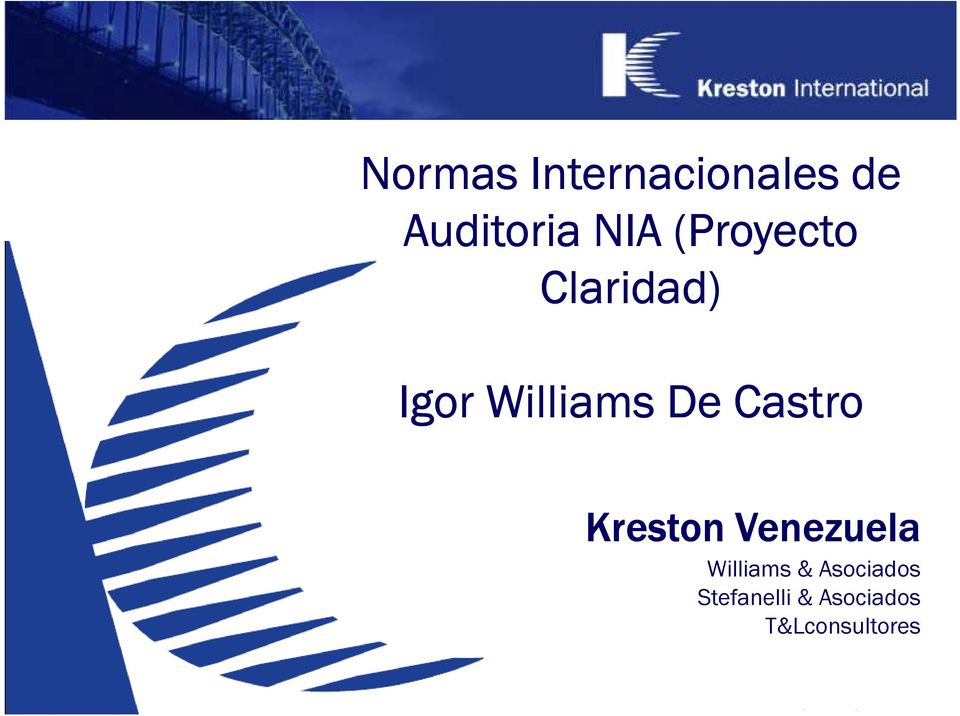 Castro Kreston Venezuela Williams &