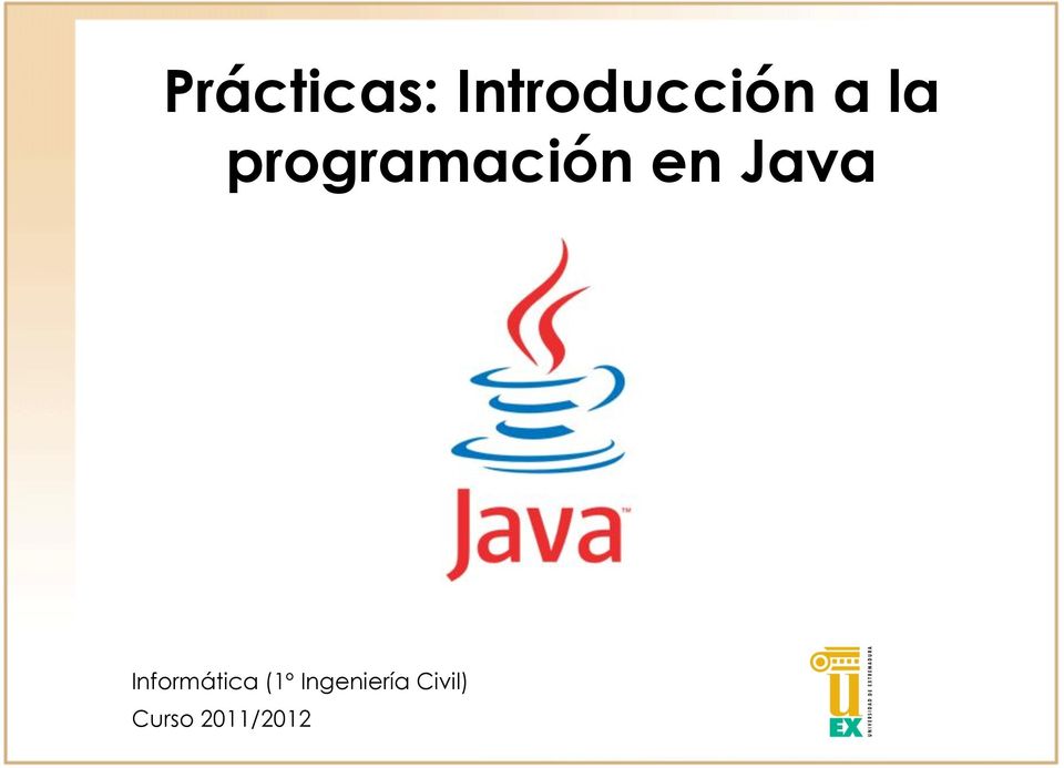 programación en Java