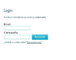 2. Acceso Campus: Para acceder se debe introducir el mail y contraseña en http://campus.fundaciontelefonica.