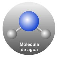 Ejemplo 3: Formación de la molécula de agua (H 2 O). El átomo de oxígeno tiene configuración electrónica (2,6), y tiene electrones de valencia.