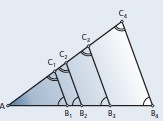 4. Homotecia Una homotecia de centro O y razón k es una transformación geométrica en la que, dado un punto O y un número real k, a todo punto A del plano (distinto de O) le corresponde otro punto A,
