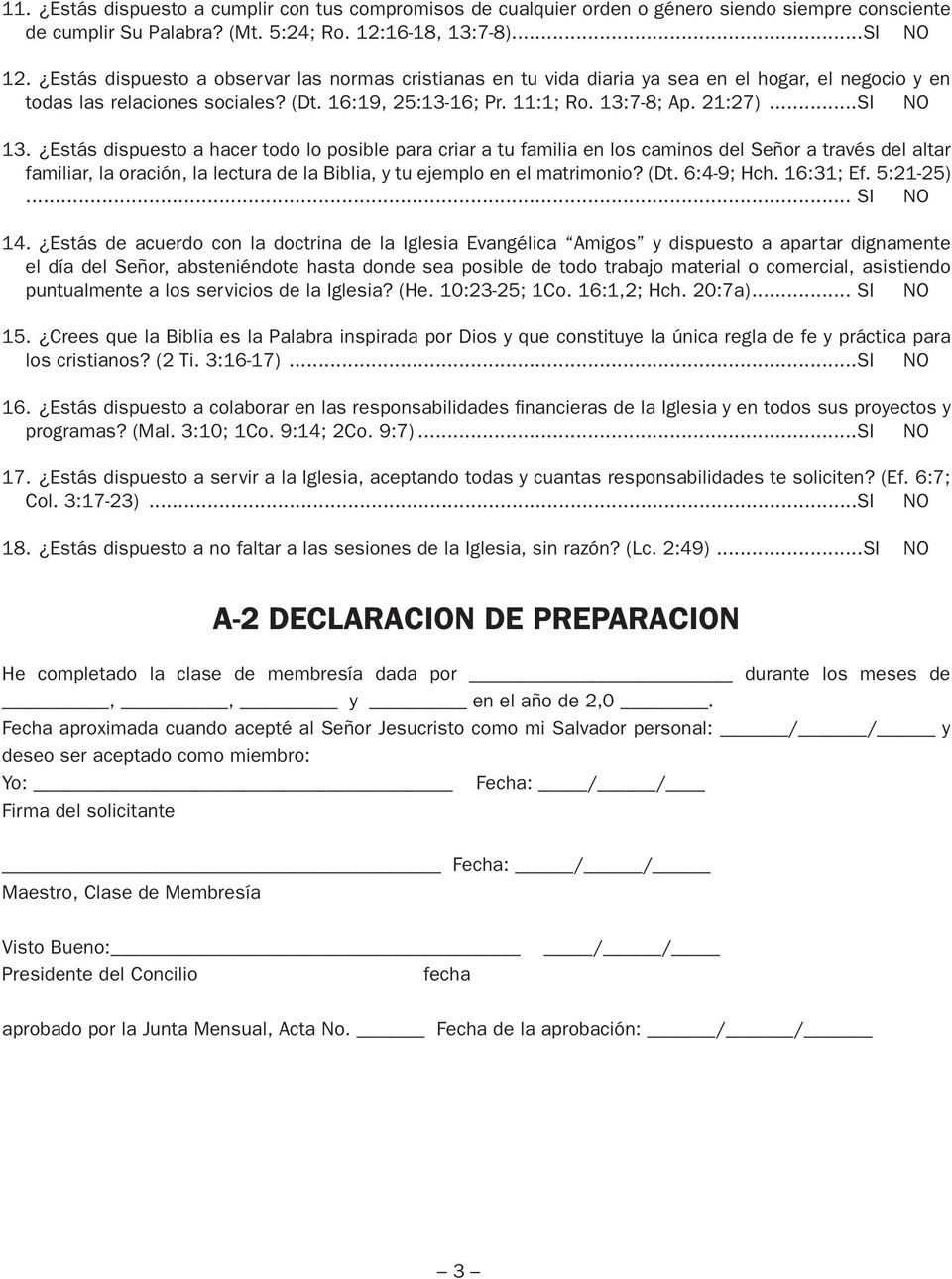 A-1 SOLICITUD DE MEMBRESIA IGLESIA EVANGELICA AMIGOS - PDF