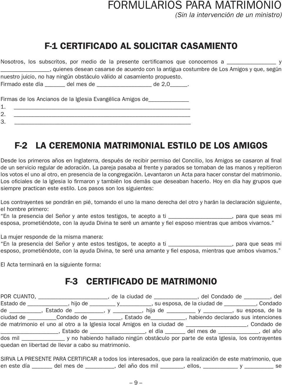 A-1 SOLICITUD DE MEMBRESIA IGLESIA EVANGELICA AMIGOS - PDF Free Download
