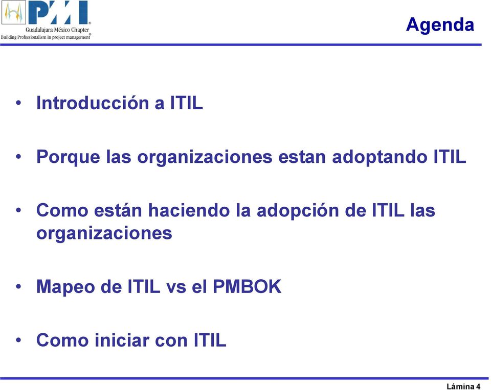haciendo la adopción de ITIL las organizaciones