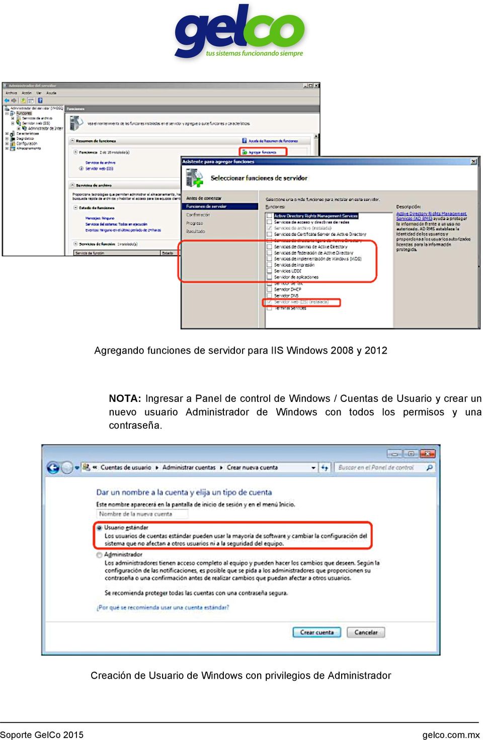 nuevo usuario Administrador de Windows con todos los permisos y una