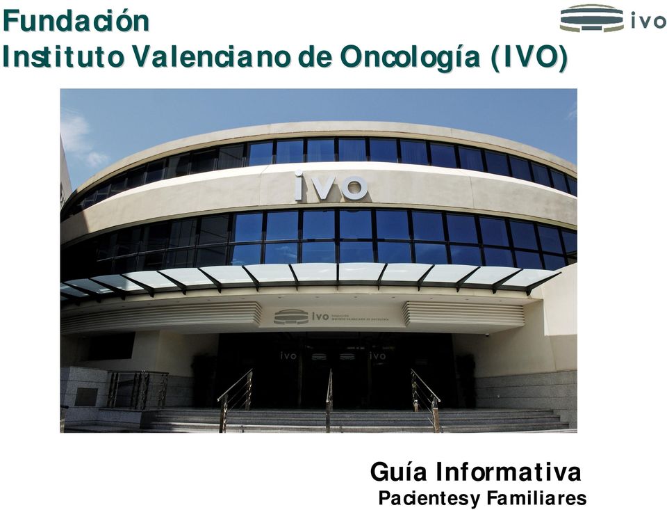 Oncología (IVO) Guía
