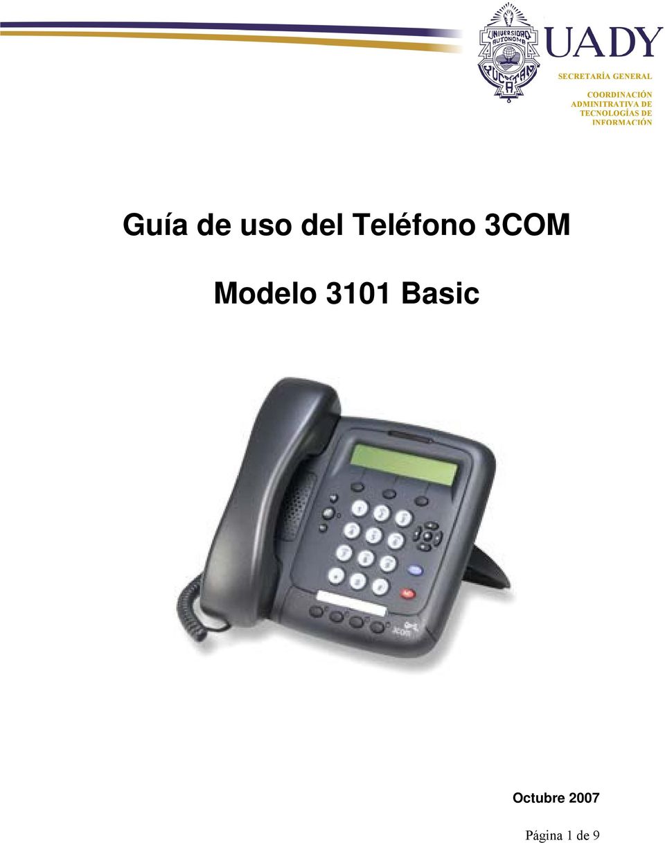 Modelo 3101 Basic
