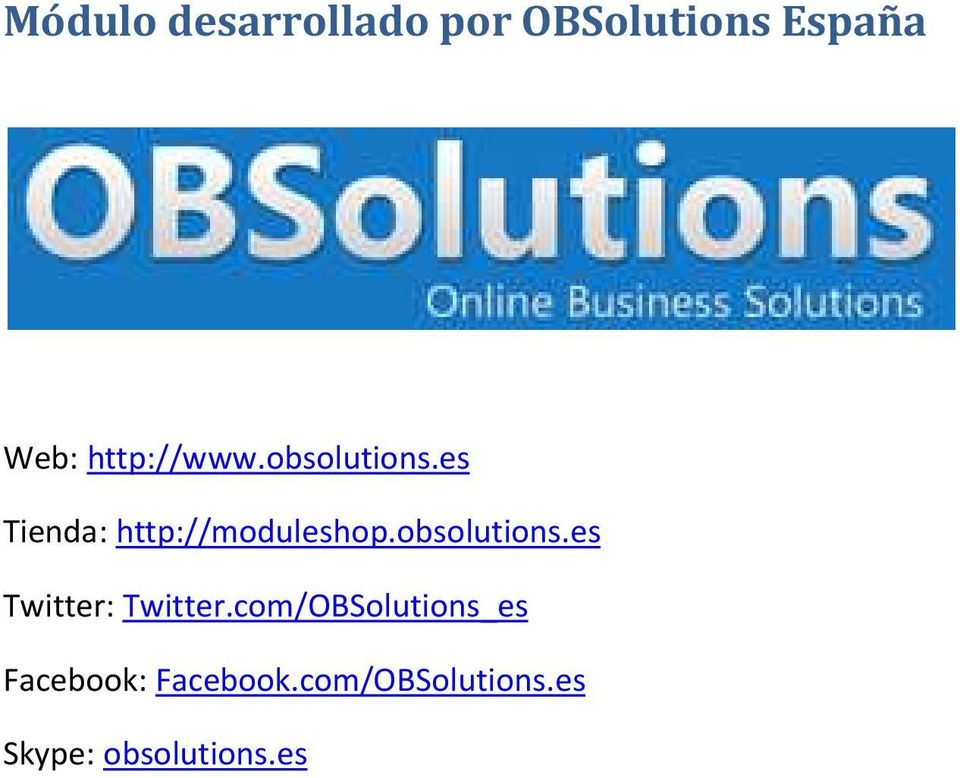 obsolutions.es Twitter: Twitter.