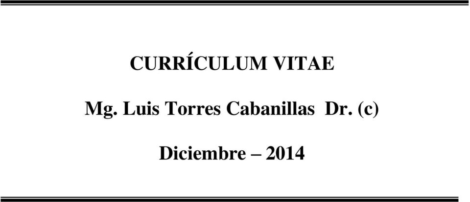 Cabanillas Dr.