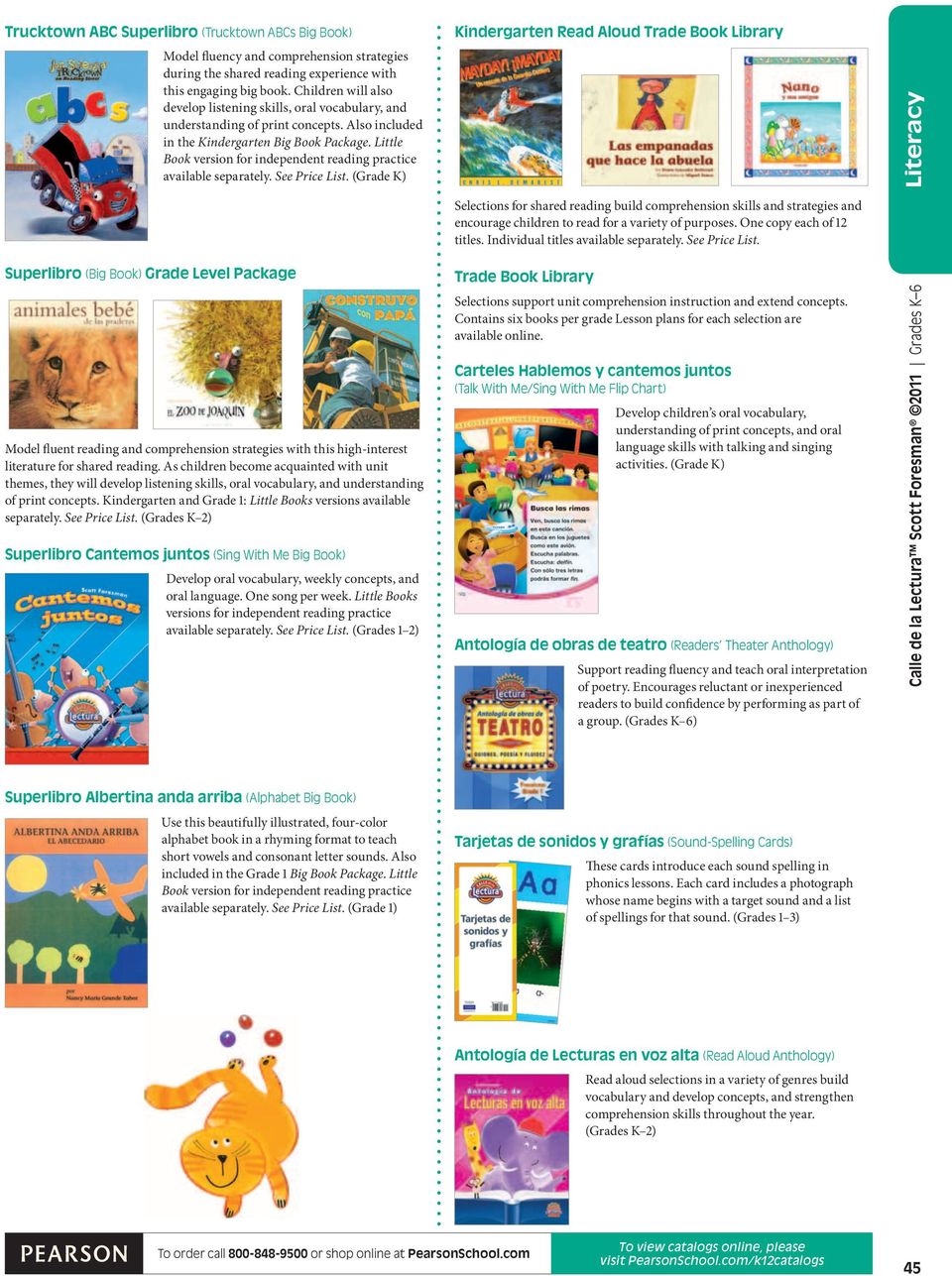 Little Book version for independent reading practice available separately. See Price List.