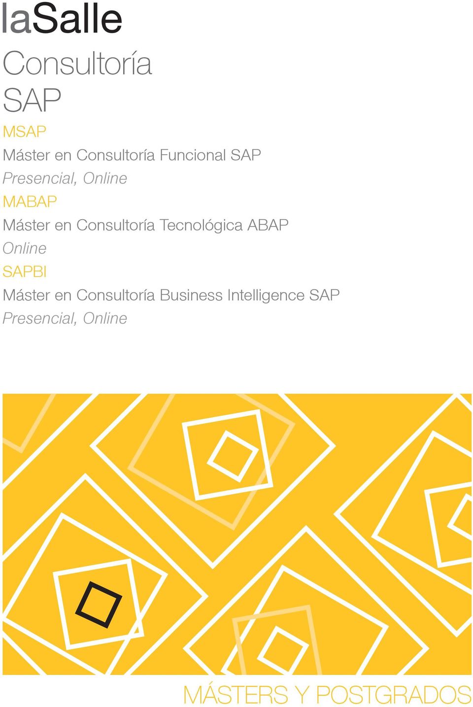 Tecnológica ABAP Online SAPBI Máster en Consultoría