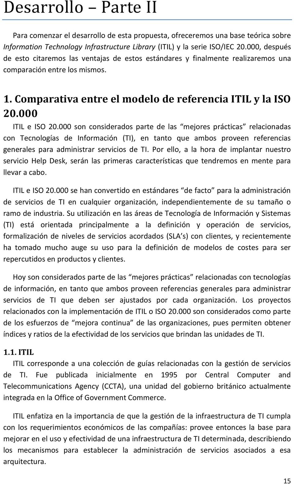 000 ITIL e ISO 20.
