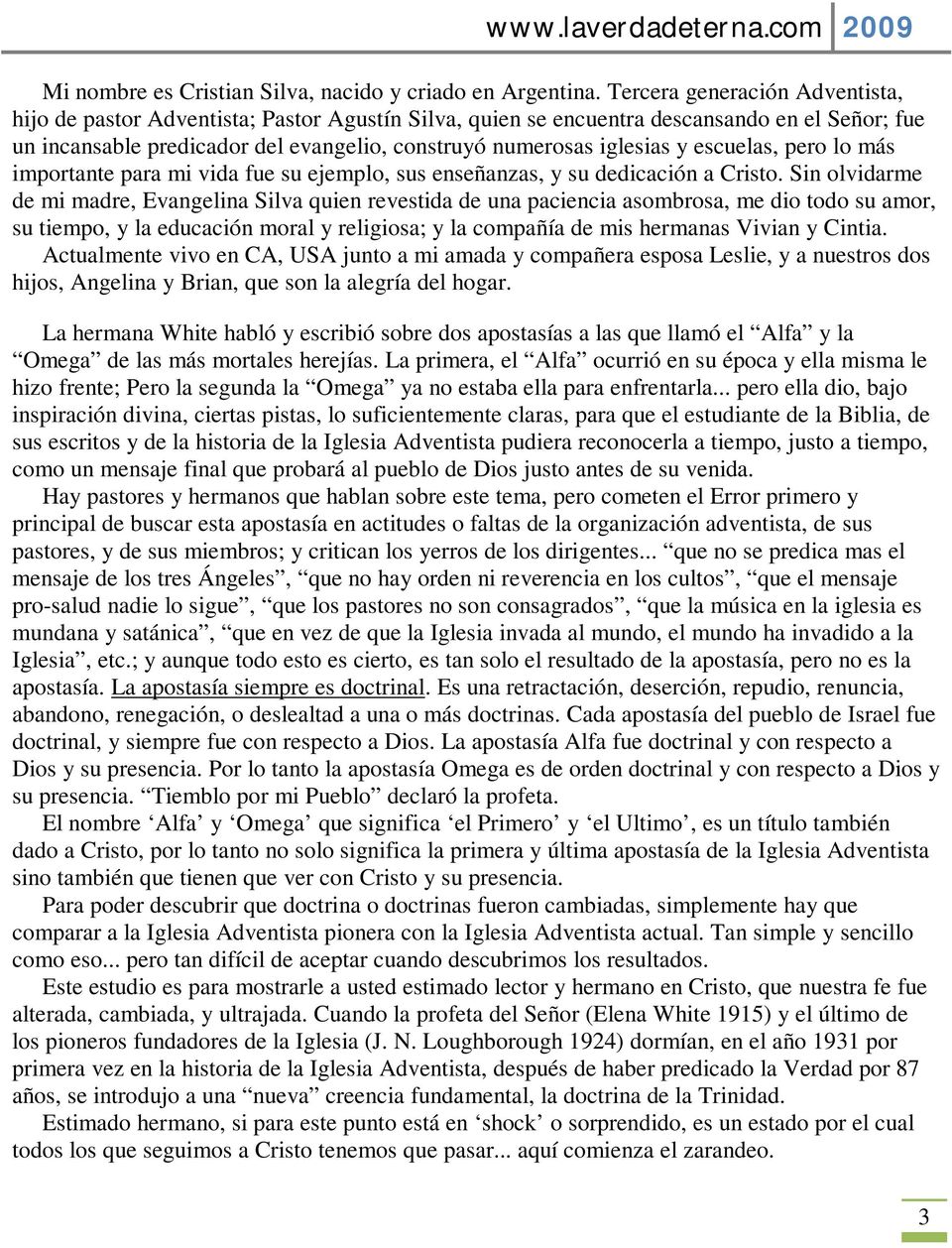 LA APOSTASÍA ALFA Y OMEGA - PDF Free Download