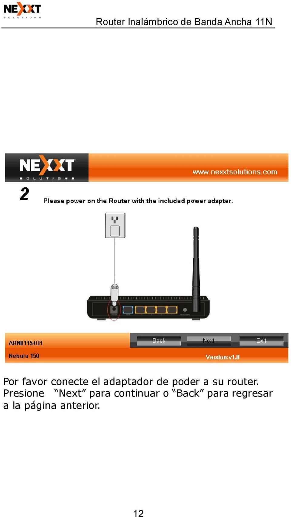 nexxt nebula 150 firmware