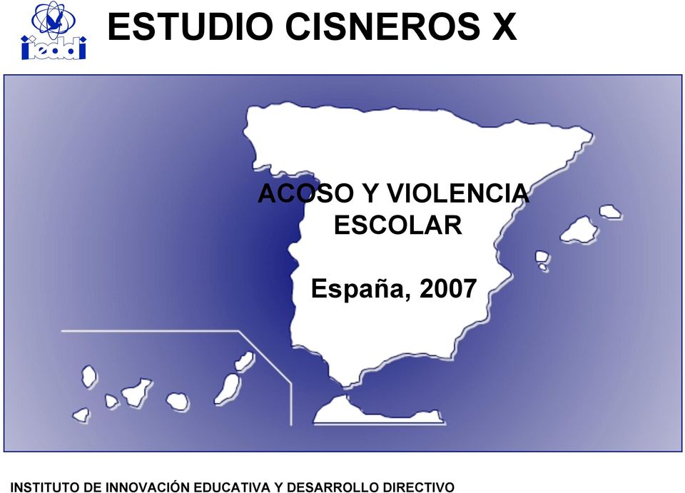 2007 INSTITUTO DE INNOVACIÓN