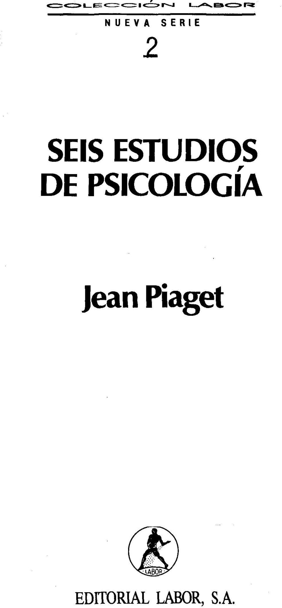 PSICOLOGÍA Jean