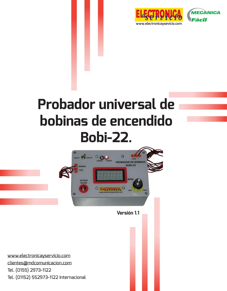 Bobi-22. Versión 1.1 www.electronicayservicio.