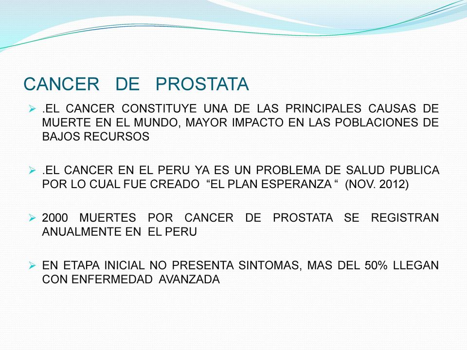 cáncer de próstata cuidados de enfermería