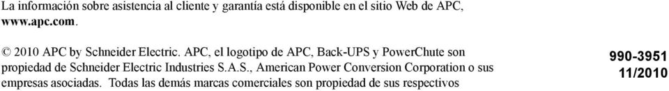APC, el logotipo de APC, Back-UPS 