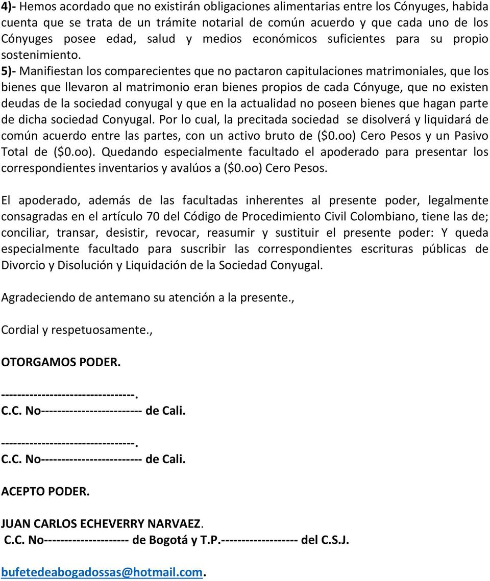 BUFETE DE ABOGADOS . - PDF Free Download