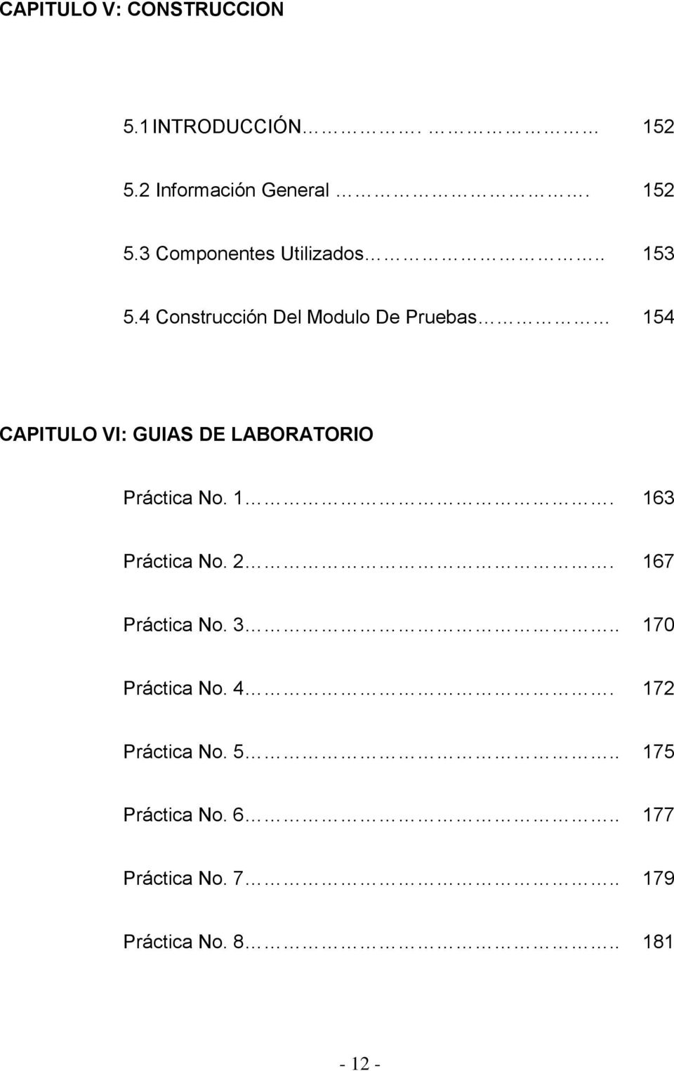 4 Construcción Del Modulo De Pruebas 154 CAPITULO VI: GUIAS DE LABORATORIO Práctica No.