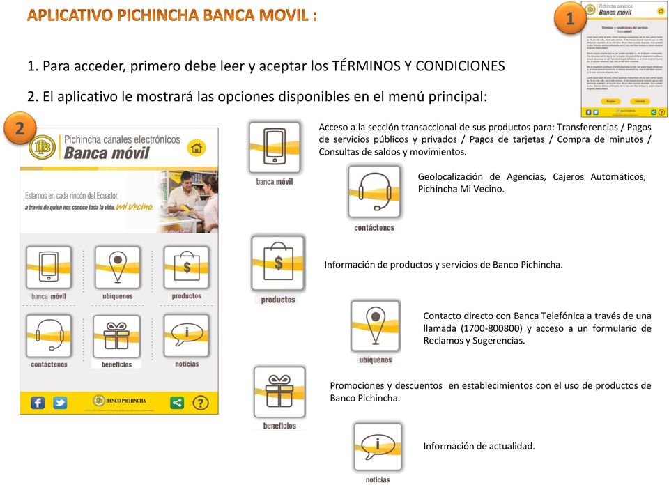 Manual De Usuario Aplicativo Pichincha Banca Movil Banco