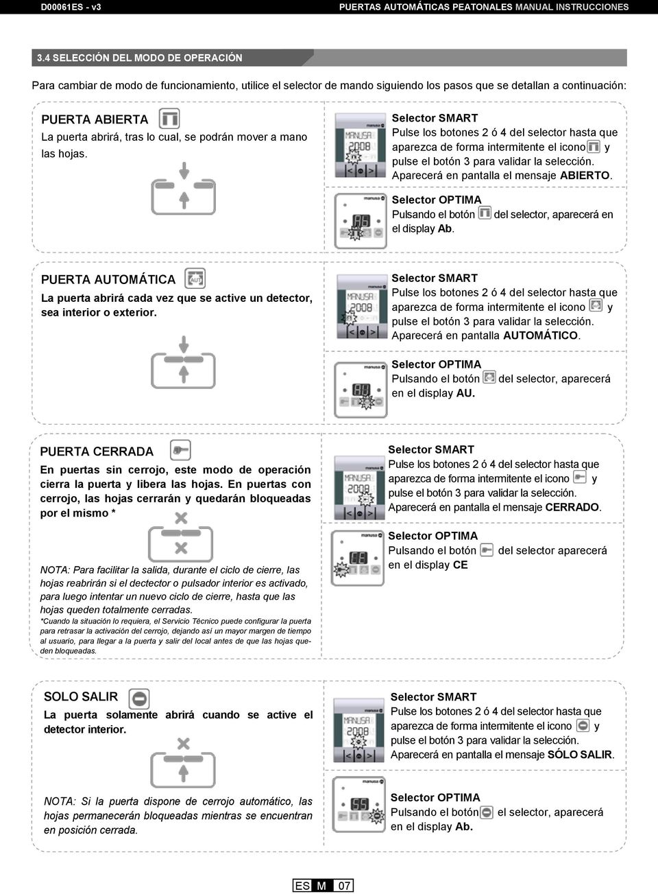 Manual De Instrucciones Puertas Automaticas Peatonales Correderas Pdf Free Download