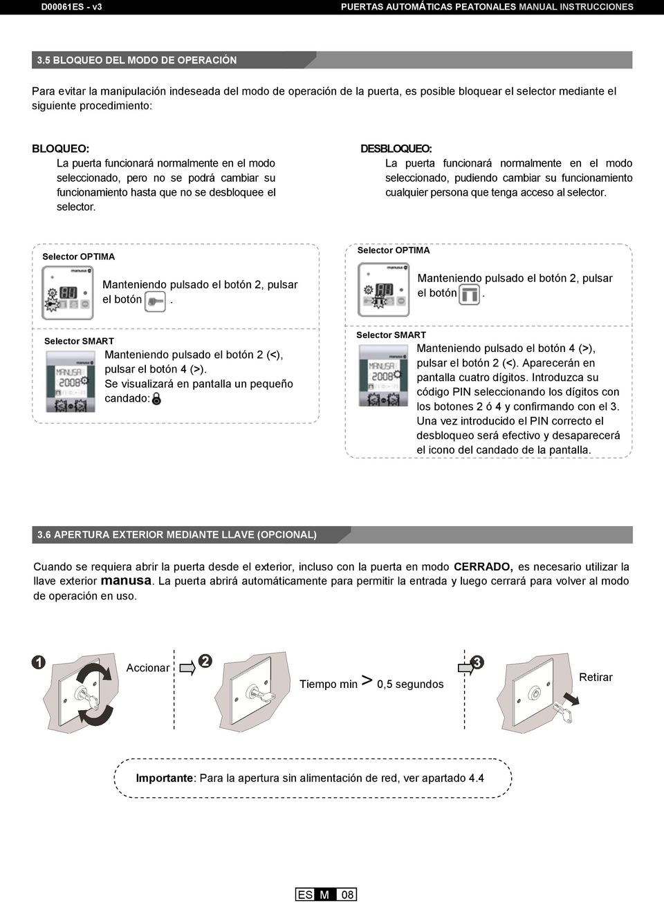 Manual De Instrucciones Puertas Automaticas Peatonales Correderas Pdf Free Download