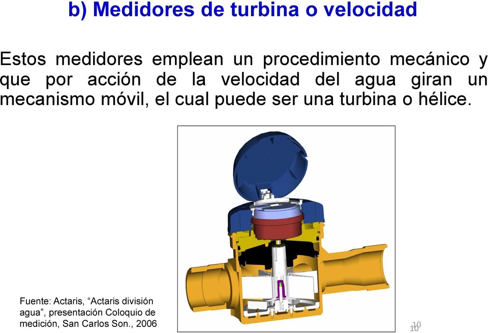 mecanismo móvil, el cual puede ser una turbina o hélice.