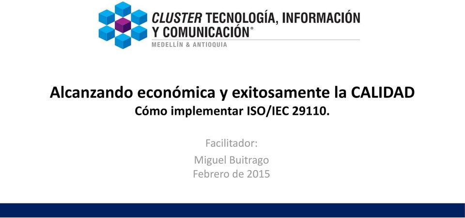 implementar ISO/IEC 29110.