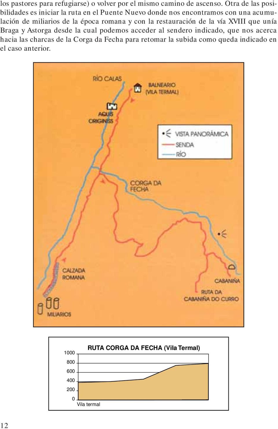 época romana y con la restauración de la vía XVIII que unía Braga y Astorga desde la cual podemos acceder al sendero indicado,