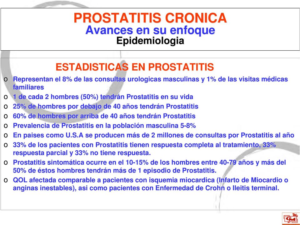 epidemiologia prostatitei)