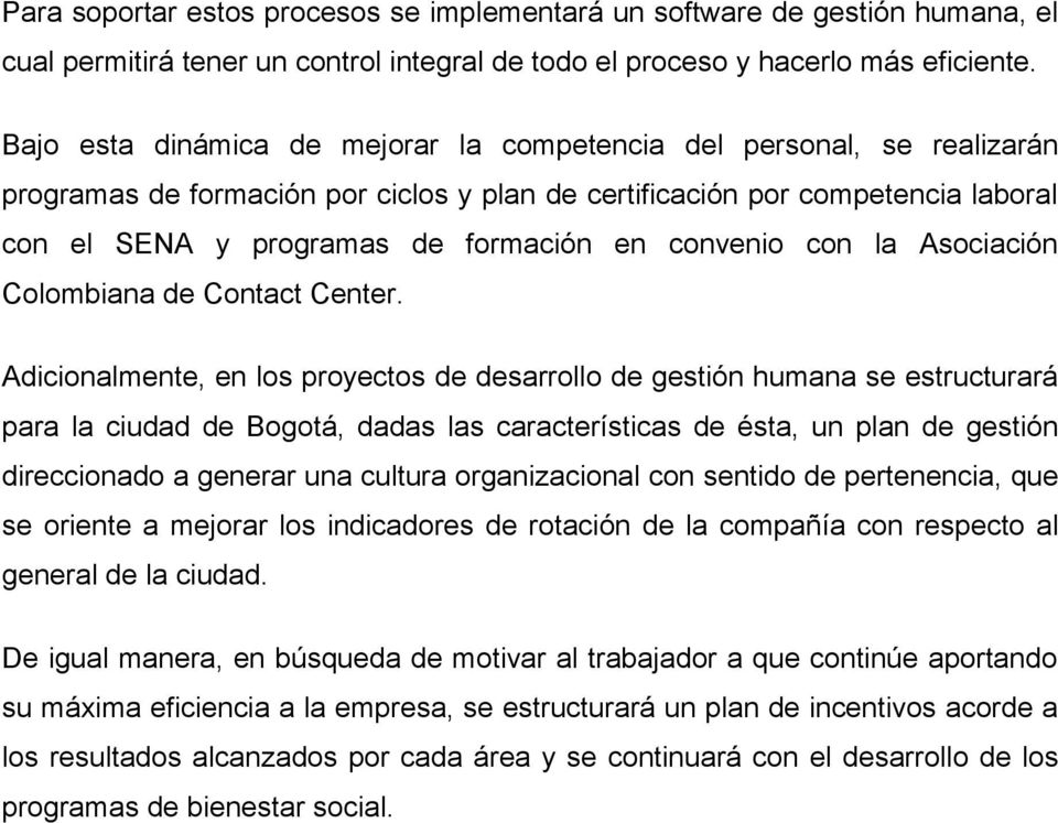 convenio con la Asociación Colombiana de Contact Center.