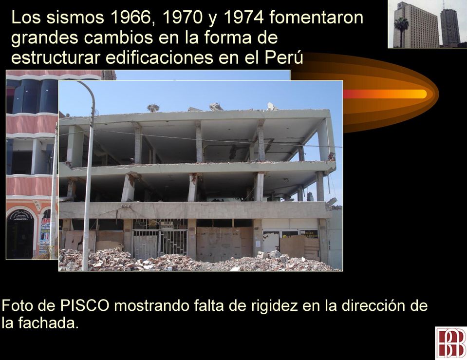 edificaciones en el Perú Foto de PISCO