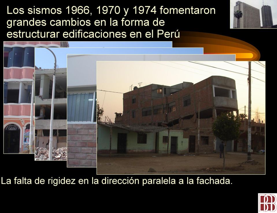 estructurar edificaciones en el Perú La