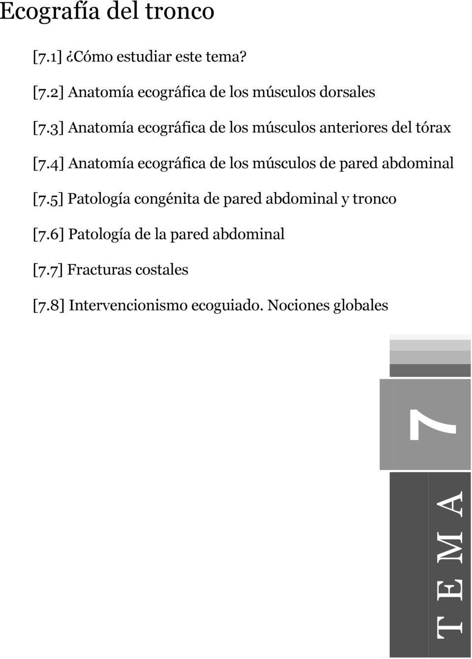 4] Anatomía ecográfica de los músculos de pared abdominal [7.